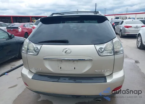 2008 Lexus Rx 350 z USA, uszkodzony, nr VIN 2T2GK31U58C051101